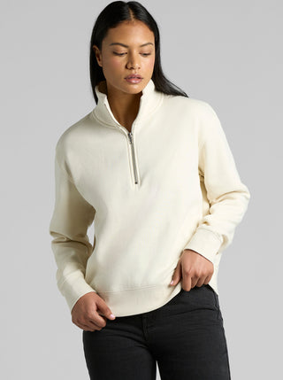 Women's Stencil Half Zip Crew