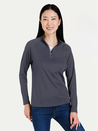 Women's Origin Performance Pique Quarter-Zip