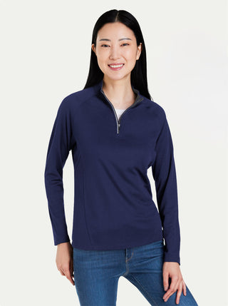 Women's Origin Performance Pique Quarter-Zip