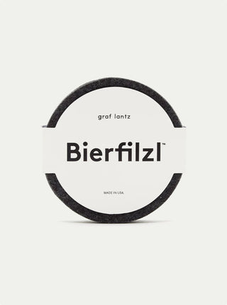 Bierfilzl Merino Wool Round Coasters - Set of 4