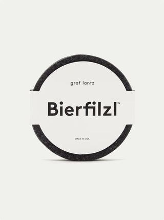 Bierfilzl Merino Wool Round Coasters - Set of 4