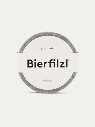 Bierfilzl Merino Wool Round Coasters - Set of 4