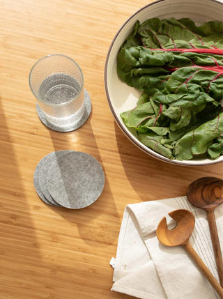 Bierfilzl Merino Wool Round Coasters - Set of 4