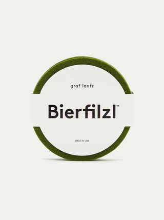 Bierfilzl Merino Wool Round Coasters - Set of 4