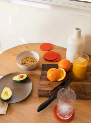 Bierfilzl Merino Wool Round Coasters - Set of 4