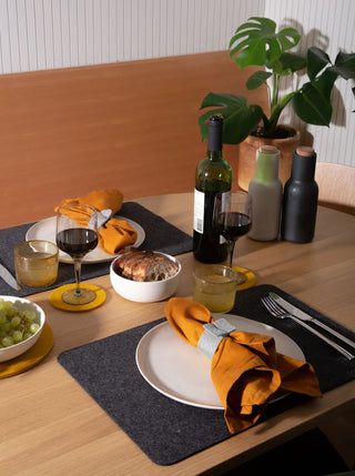 Bierfilzl Merino Wool Round Coasters - Set of 4