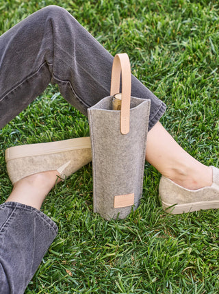 Hana Merino Wool Bottle Bag