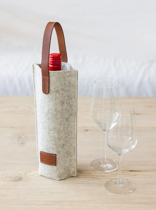 Hana Merino Wool Bottle Bag