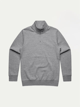 Men's Stencil Half Zip Crew