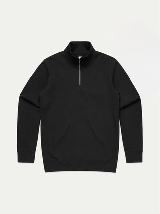 Men's Stencil Half Zip Crew
