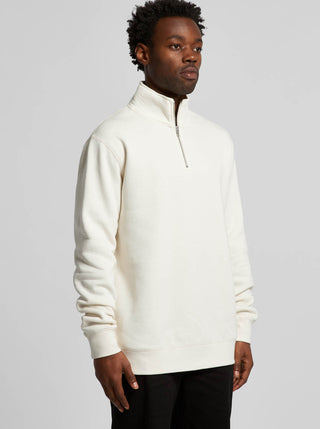 Men's Stencil Half Zip Crew