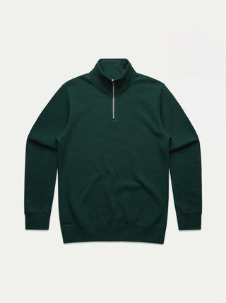 Men's Stencil Half Zip Crew