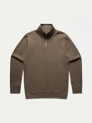 Men's Stencil Half Zip Crew